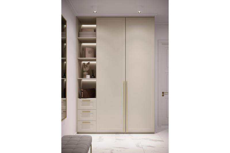 Ročaj za pohištvo GTV PILLAR, C=160 mm, L=190 mm, Al, svetlo krtačeno zlato 1208966994