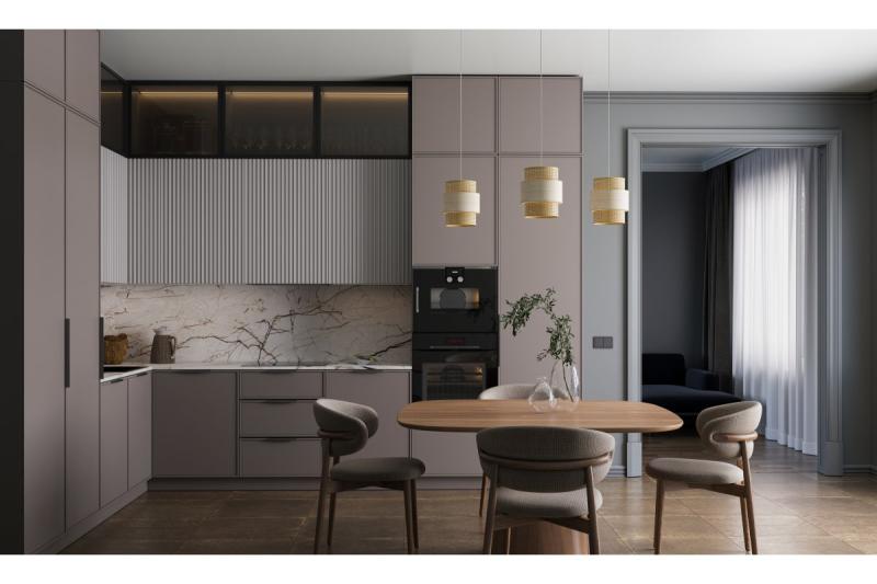 Ročaj za pohištvo GTV PILLAR, C=320 mm, L=360 mm, Al, mat črna 1208966997