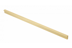 Ročaj za pohištvo GTV PILLAR, C=320 mm, L=360 mm, Al, svetlo zlato brušeno 1208966998