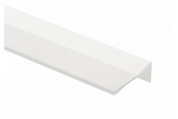 Ročaj za pohištvo GTV TREX CROSS, C=320 mm, L= 350 mm, Al, mat bela 1208967002