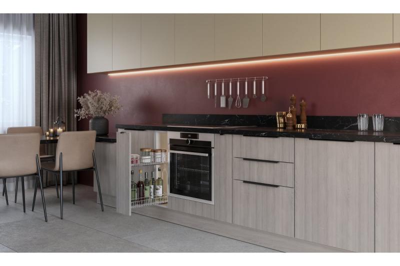 Ročaj za pohištvo GTV TREX CROSS, C=32 mm, L=50 mm, Al, mat črna 1208967006