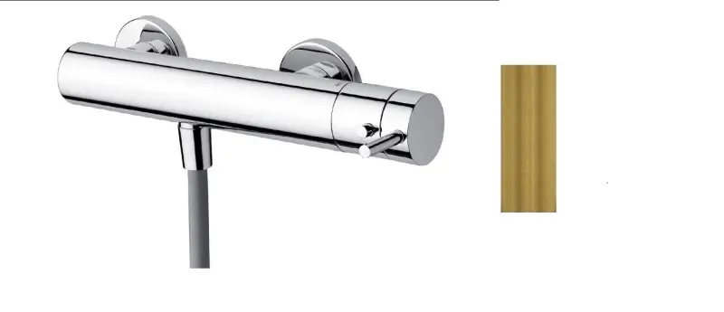 Waterevolution Flow tuš termostat s tuš garniturom Medenina Narava T140TNLE