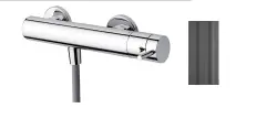 Waterevolution Flow tuš termostat z tuš garnituro PVD gun Metal T140TNGME