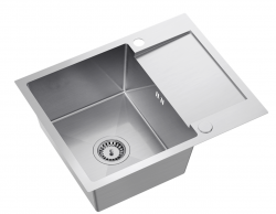 Quadri Dixton 80 RVS pomivalno korito 600x480 mm z odcejalnikom, obrnljivo 1208967196
