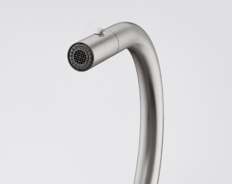 Franke Mythos Masterpiece Kuhinjska pipa z J-izlivom, izvlečno prho, popolnoma iz nerjavnega jekla 115.0711.554