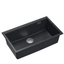 Quadri Newport II grote en diepe spoelbak graniet opbouw en onderbouw antraciet spoelbak 76x45cm met rvs plug 1208967313

Quadri Newport II velik in globok umivalnik granit nadgradnja in vgra