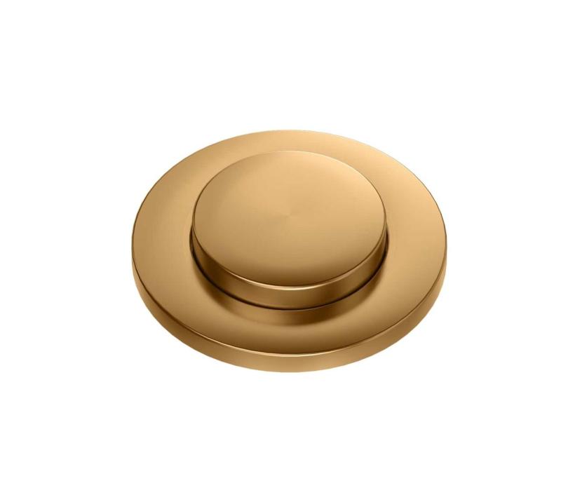 Quadri bakren dvojni pomivalni odtočni set in preliv z gumbom za odpiranje na pritisk baker 1208967546