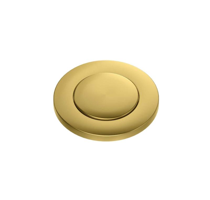 Quadri Oxford gouden afvoerset spoelbak incl. overloop en push to open knop goud 1208967588
