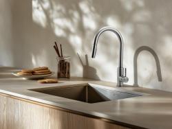 Pure.Sink Prestige inox pomivalno korito 50x40 cm 10 mm radijus za vgradnjo pod pult, raven vgradnjo in nadgradnjo PPG5040-02
