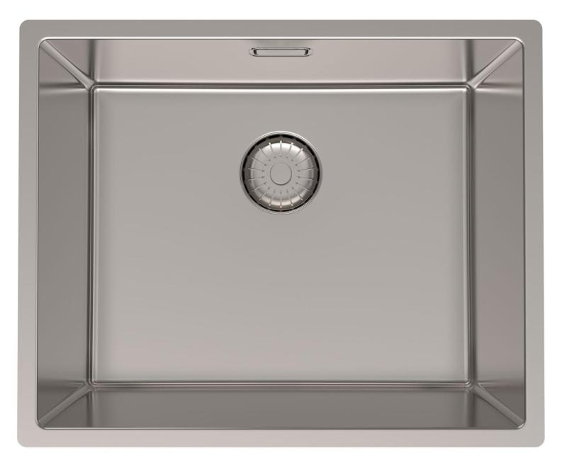 Pure.Sink Prestige inox pomivalno korito 50x40 cm 10 mm radijus za vgradnjo pod pult, raven vgradnjo in nadgradnjo PPG5040-02