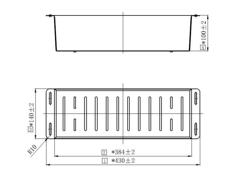 Pure.Sink Exclusivo vstavni koš za pomivalno korito Gun Metal COL-GunMetal