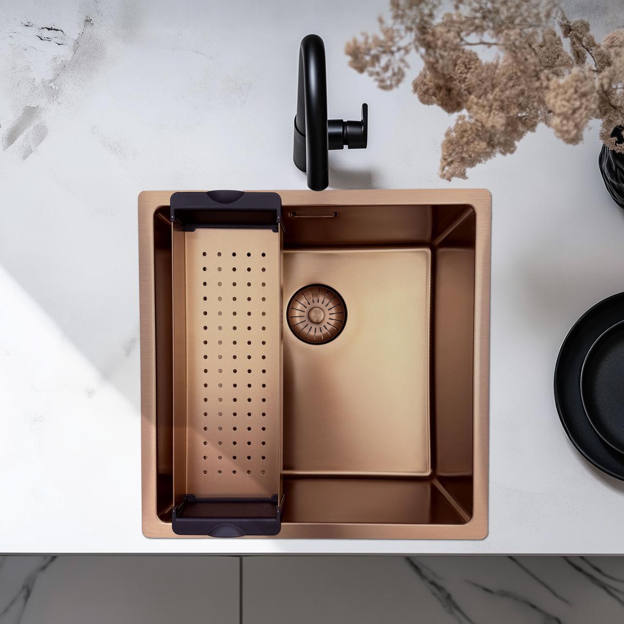 Pure.Sink Prestige vlekbak pomivalno korito Baker PPGCL40-62