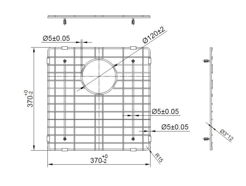 Pure.Sink Prestige podloga 40 Baker PPGGD40-62