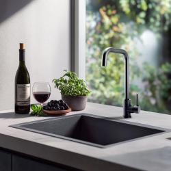 Pure.Sink Elite Steel Pure kuhinjska pipa PVD Gun metal PS8010-61