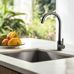 Pure.Sink Elite Steel Stream kuhinjska armatura PVD Gun metal PS8044-61