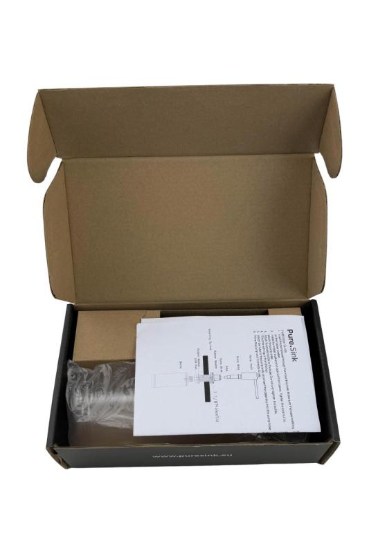 Pure.Sink Elite Steel Shine dozirnik za milo PVD Gun Metal PS9010-61