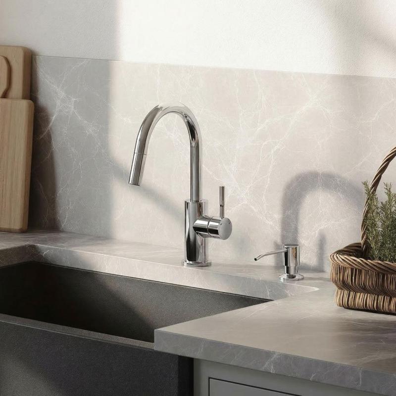 Quadri Manchester Vgrajen Dozator za Milo Krom - Zgoraj Polnljiv 1208967654