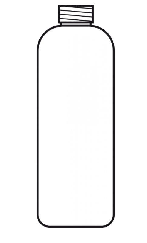 Franke Atlas plastična steklenička za milo dozirnik rezervoar 133.0641.890.