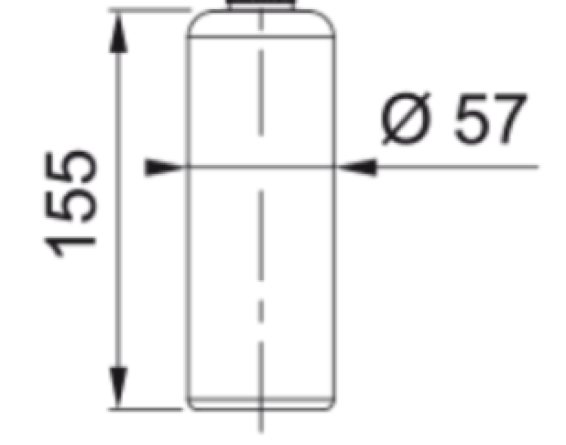 Franke Atlas plastična steklenička za milo dozirnik rezervoar 133.0641.890.