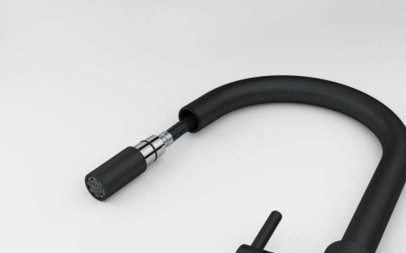 Franke Lina Kuhinjska Armatura Polar White Bela z Izvlečno Ročno Prho 115.0626.081