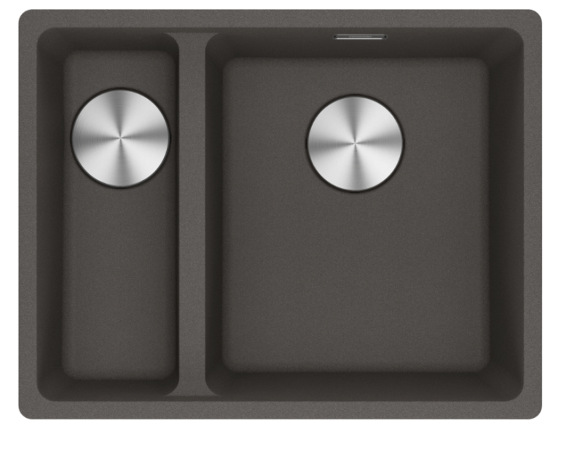 Franke Maris MRG 160-34-15 Fragranite Slate Grey Pomivalno korito sivo temno Desna stran Vgradnja spodaj 125.0714.607