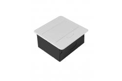 AVARO Vgradna pohištvena vtičnica, 1x Schuko vtičnica, USB A+C, 1.5m kabel, Bela