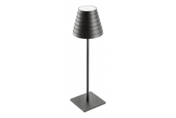 'FIZZI Led mizna svetilka, 2,5W, 200lm, DC 5V, 1A,4000 K, baterija 4000 mAh, zatemnljiva, črna