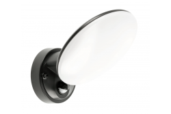 'TERRO LED svetilka z gibalnim senzorjem, 10W, 720lm, IP54, AC220-240V, 50/60Hz, 4000K, črna