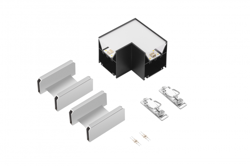 L VINEA stikalo, LED, črno