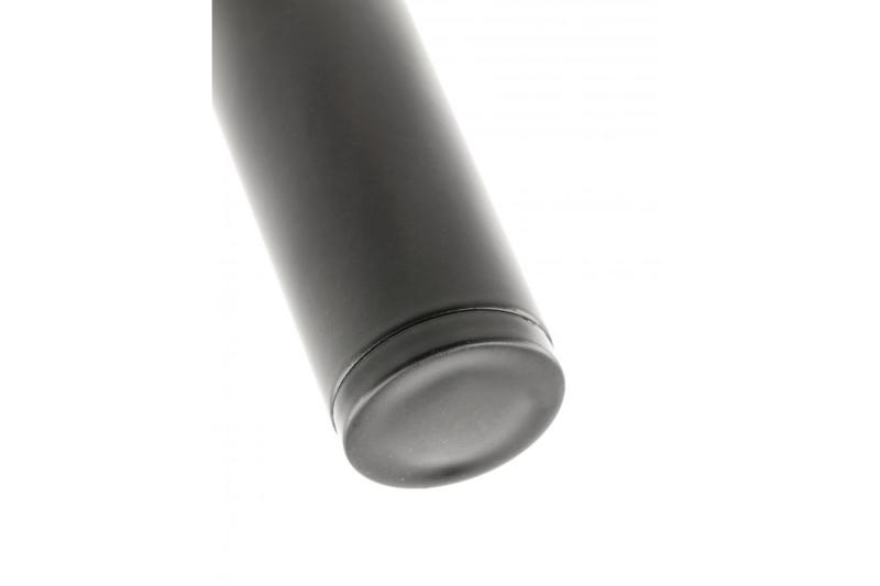 GTV RONDA SIMPLE pohištvena noga, izpostavljena, H=180 mm, fi25 mm, jeklo, črna mat