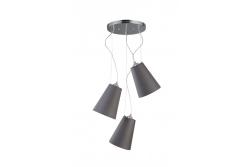 Stropna svetilka KASEL 3, 6229, AC220-240V, 50/60Hz, 3*E27, max.40W, povp. 46 cm, siva