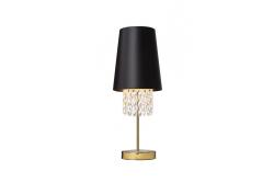 Namizna svetilka NESTO 3, 6090, AC220-240V, 50/60Hz, 1*E27, max.40W, povp. 20 cm, črna/zlata