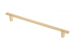 Ročaj za pohištvo GTV RAY, C=192 mm, L=232 mm, ZnAl, zlato brušeno