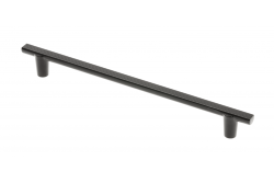 Ročaj za pohištvo GTV RAY, C=192 mm, L=232 mm, ZnAl, črna mat