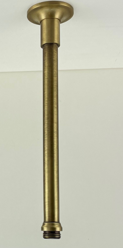 PB klasična bronasta tuš stropna ročica bron 20 cm 1208969602