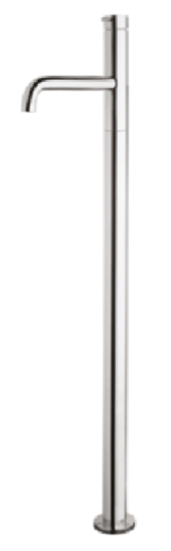 Waterevolution Flow samostoječa kopalniška pipa iz nerjavečega jekla T134IE