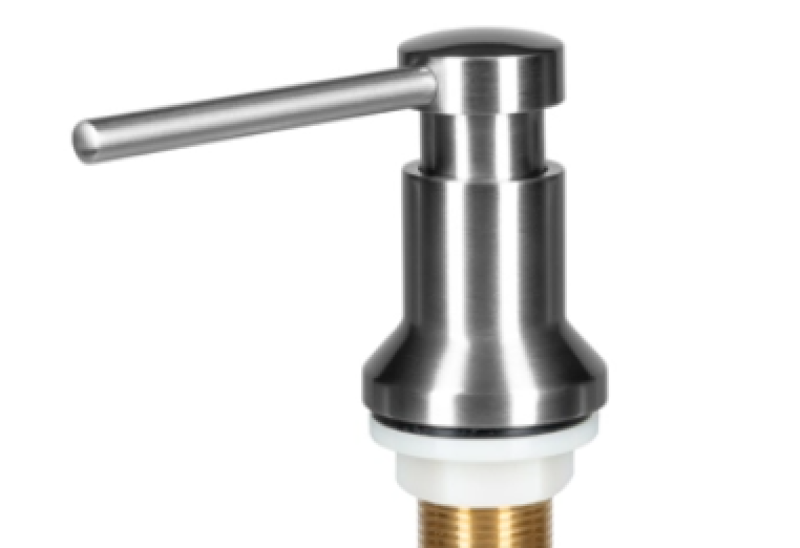 Ausmann Turt Vgrajeni dozirnik za milo iz nerjavečega jekla, ki se od zgoraj polni 1208969719