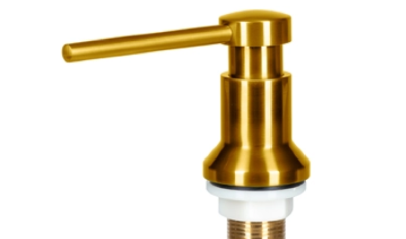 Ausmann Turt Vgrajen razpršilnik za milo zlati, polnjenje vanjo od zgoraj 1208969720