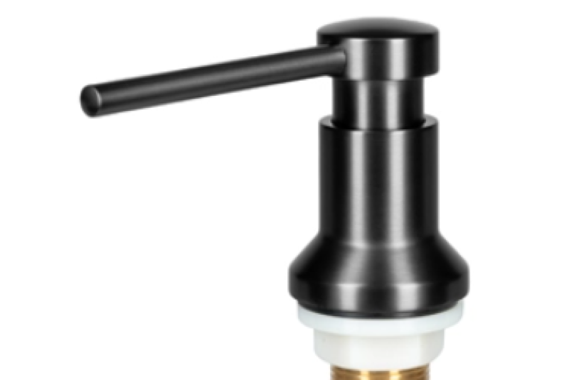 Ausmann Turt Vgradni dozirnik za milo gun metal, od zgoraj polnljiv 1208969721