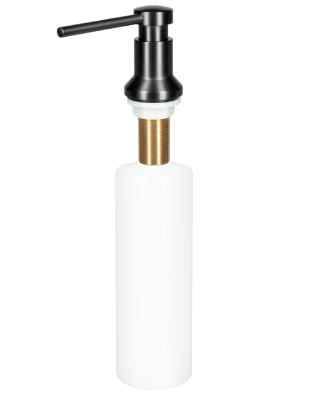 Ausmann Turt Vgradni dozirnik za milo gun metal, od zgoraj polnljiv 1208969721