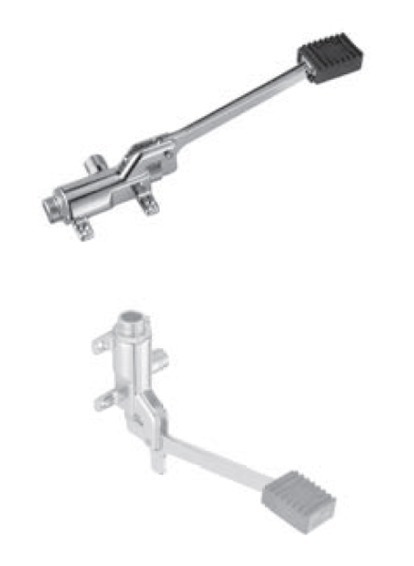 PB Pedal Line Stopalka kromirana za talno ali stensko montažo 1208969729