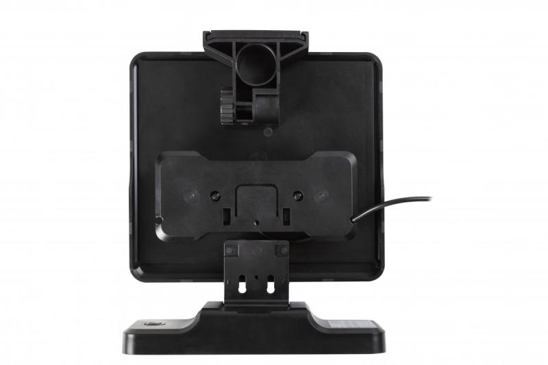 Sončna svetilka z gibalnim in senzorjem za somrak DAVOS, LED, 1000lm, 4000K, 2000mAh, IP54, črna