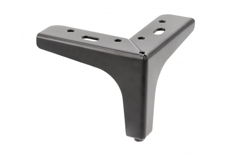 Jeklena podlaga STGY 135x135 h=100mm mat črna