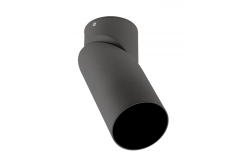 Stropna svetilka VIRGO, max. 250V, 50/60Hz, 57x152mm, IP20, max. 20W, Okrogla, Črna