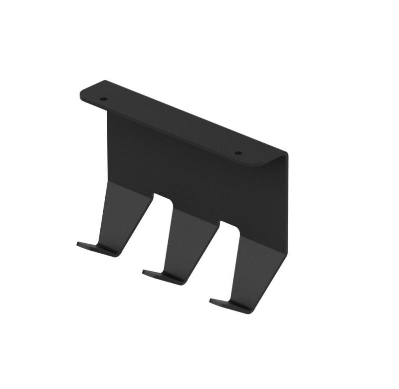 Epka Luxion Set Kuhinjske Tirnice 100 cm z Dodatki Kovina s Skritim Pritrjevanjem Črna 1208969984