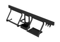 Epka Luxion Set Kuhinjskih tirnic 80 cm z Dodatki Kovina s Slepo pritrditvijo Črna 1208969994