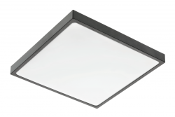 ALTAR LED stropna svetilka, 295x295mm, 4000K, 24W, 1680lm, AC180-250V, 50/60 Hz, PF>0.5, IP54, črna, 3 leta garancije.