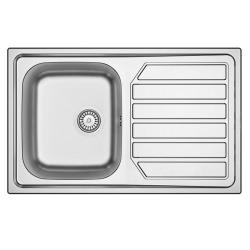 Banka Centurio 80-1 RVS Pomivalno korito nadgradnja 80x50cm z odcejalnim delom 1208970034
