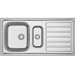 Banka Centurio 100-15 RVS 1,5 Pomivalno korito z odcejalnikom 100 x 50cm 1208970035
