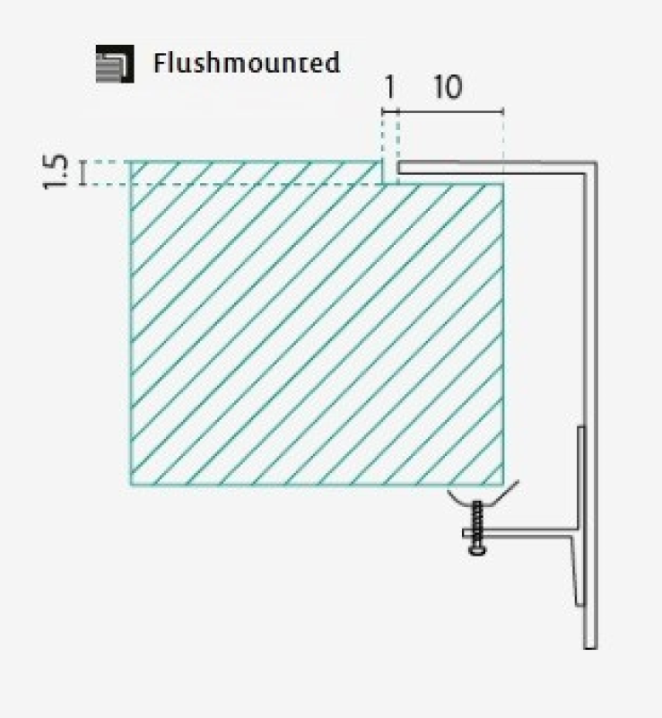 Banka IB4540 RVS Pomivalno korito 45 x 40 cm Nadgradna in Vgradna 1208970045